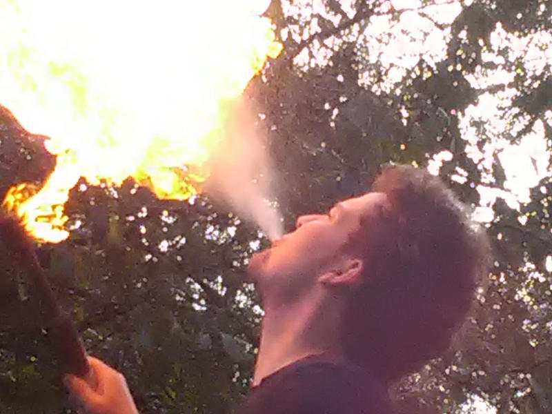 Bauhütte Klosterkirche Lippoldsberg - Zirkus