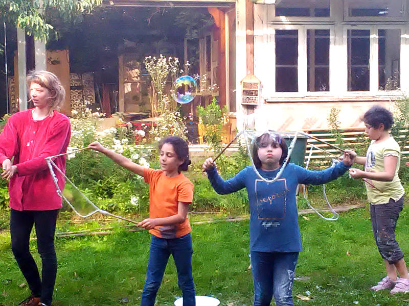 Bauhütte Klosterkirche Lippoldsberg - Zirkus