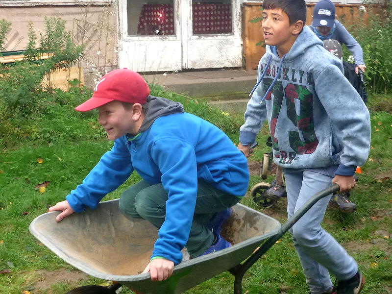 Bauhütte Klosterkirche Lippoldsberg - Seifenkistenbau