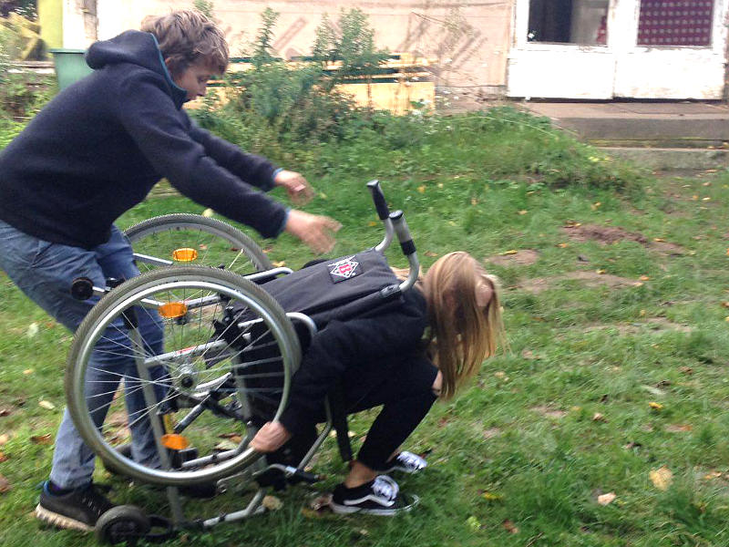 Bauhütte Klosterkirche Lippoldsberg - Seifenkistenbau