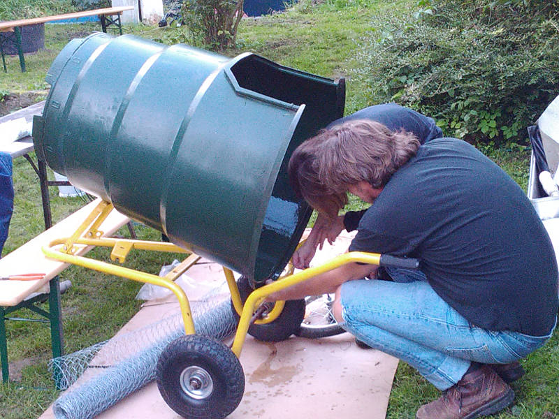 Bauhütte Klosterkirche Lippoldsberg - Seifenkistenbau