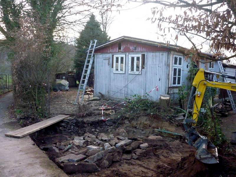 Sanierung der Bauhütte - Klosterkirche Lippoldsberg