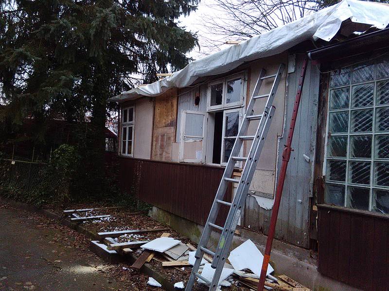 Sanierung der Bauhütte - Klosterkirche Lippoldsberg