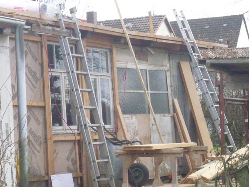 Sanierung der Bauhütte - Klosterkirche Lippoldsberg