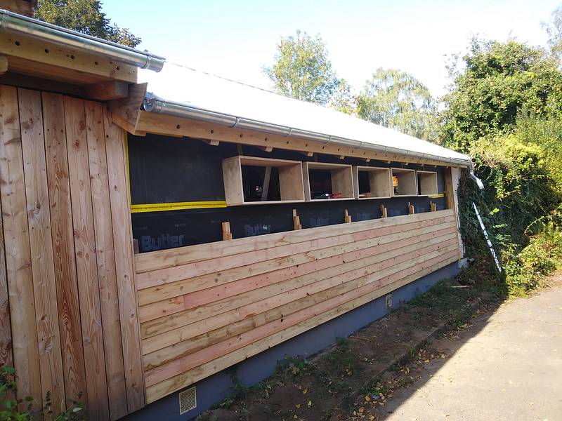 Bauhütte Klosterkirche Lippoldsberg - Sanierung Bootshaus