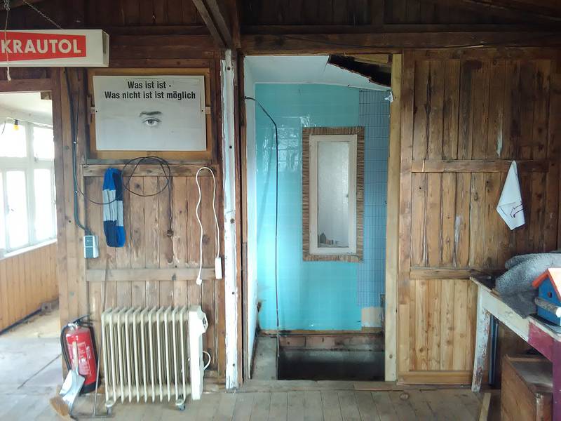 Bauhütte Klosterkirche Lippoldsberg - Sanierung Bootshaus