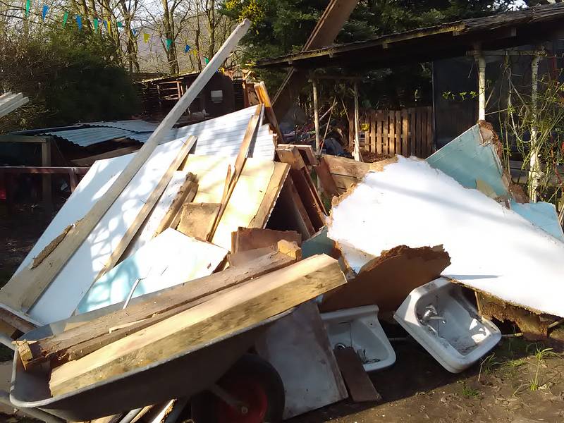Bauhütte Klosterkirche Lippoldsberg - Sanierung Bootshaus