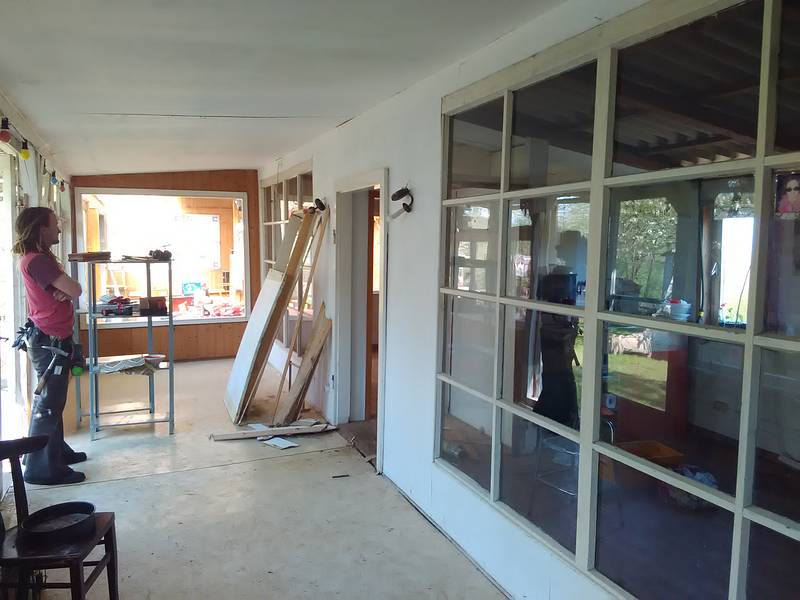 Bauhütte Klosterkirche Lippoldsberg - Sanierung Bootshaus