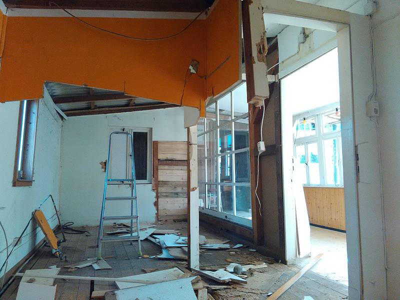 Bauhütte Klosterkirche Lippoldsberg - Sanierung Bootshaus