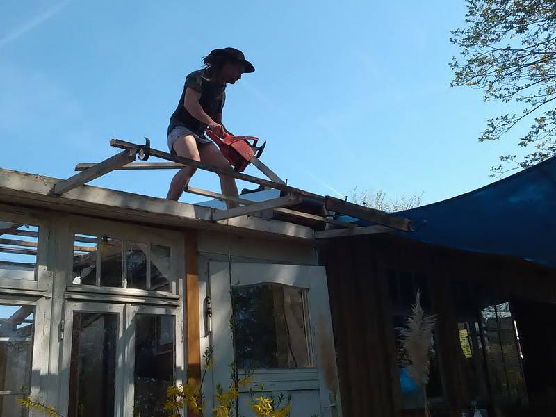 Bauhütte Klosterkirche Lippoldsberg - Sanierung Bootshaus