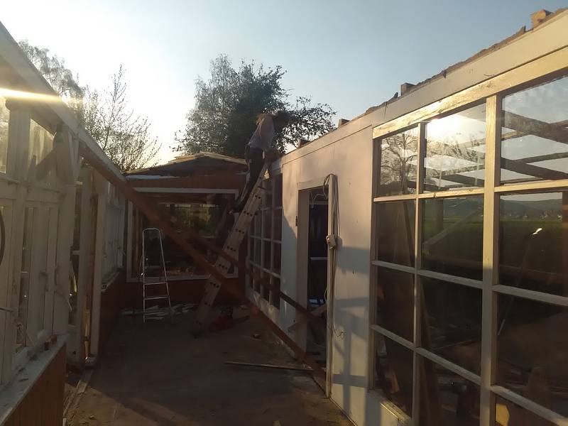 Bauhütte Klosterkirche Lippoldsberg - Sanierung Bootshaus