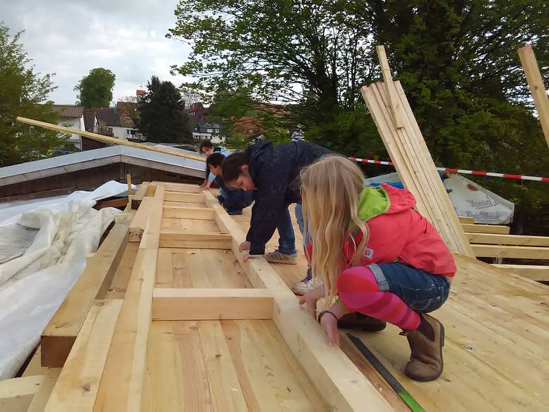 Bauhütte Klosterkirche Lippoldsberg - Sanierung Bootshaus