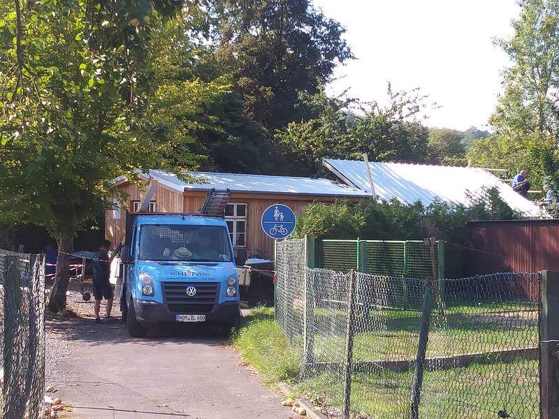 Bauhütte Klosterkirche Lippoldsberg - Sanierung Bootshaus