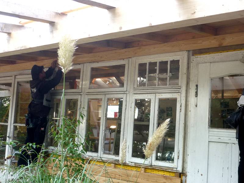 Bauhütte Klosterkirche Lippoldsberg - Sanierung Bootshaus