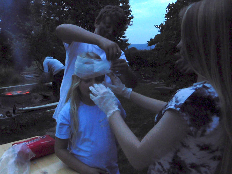 Bauhütte Klosterkirche Lippoldsberg - Siebdruck