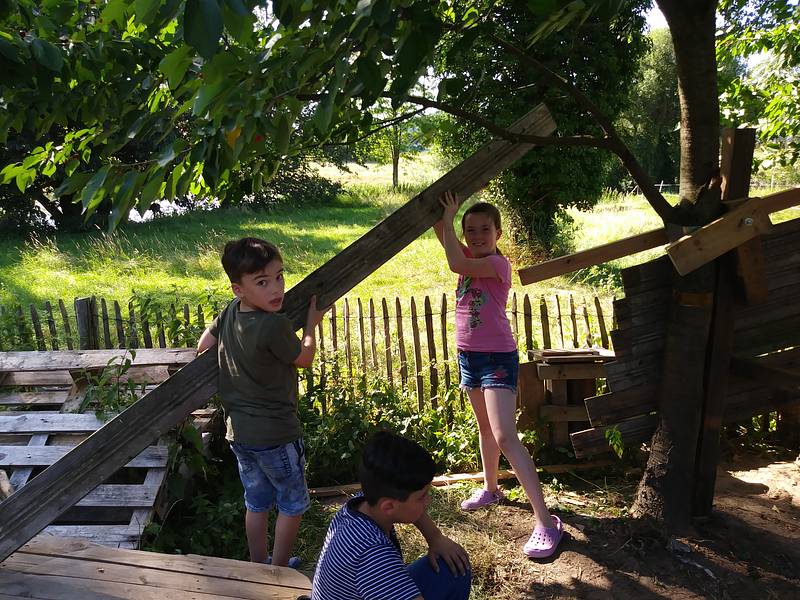 Bauhütte Klosterkirche Lippoldsberg - Ferienspaß