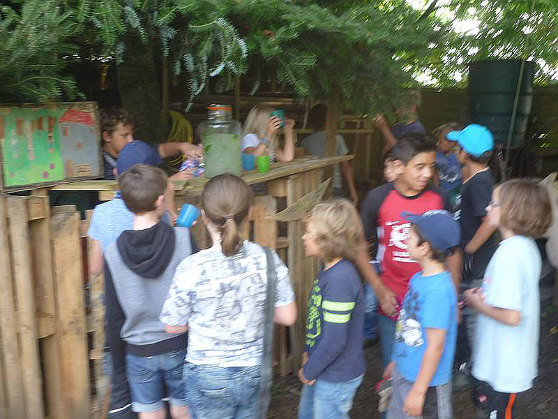 Bauhütte Klosterkirche Lippoldsberg - Ferienspaß