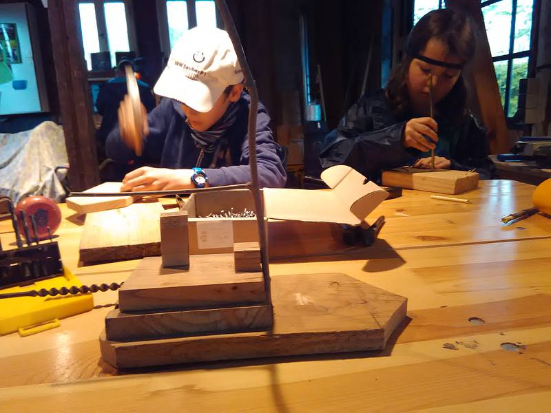 Bauhütte Klosterkirche Lippoldsberg - Offene Holzwerkstatt