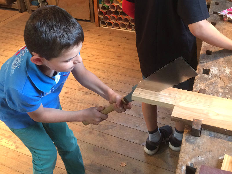 Bauhütte Klosterkirche Lippoldsberg - Offene Holzwerkstatt