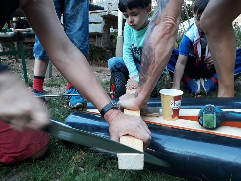 Bauhütte Klosterkirche Lippoldsberg - Fliewatüüt-Rennen
