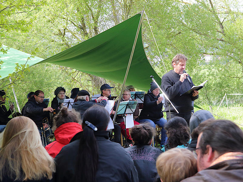 Bauhütte Klosterkirche Lippoldsberg - Flussgottesdienst und Saisonstart