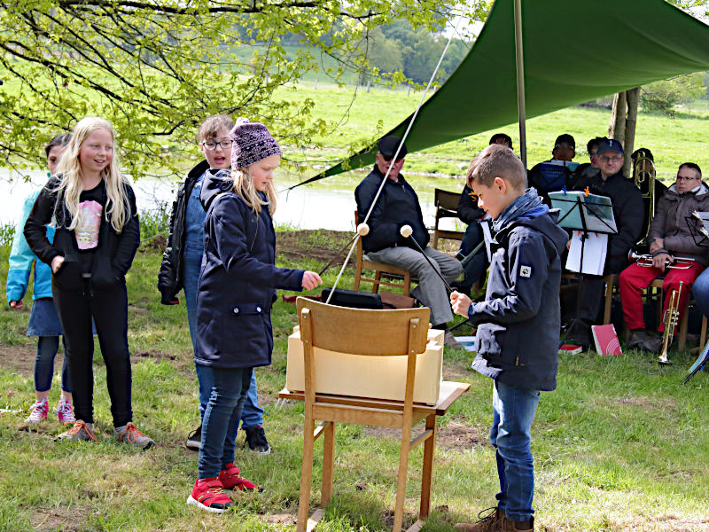 Bauhütte Klosterkirche Lippoldsberg - Flussgottesdienst und Saisonstart