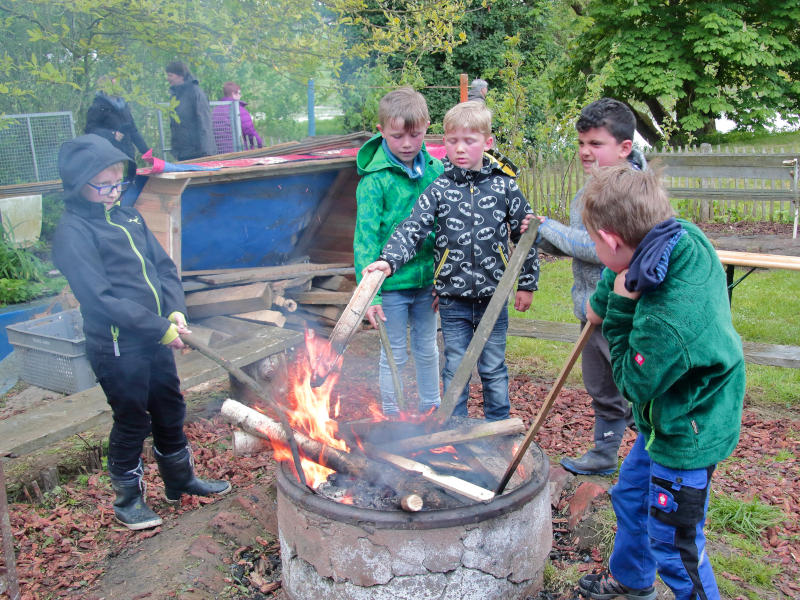 Bauhütte Klosterkirche Lippoldsberg - Flussgottesdienst und Saisonstart