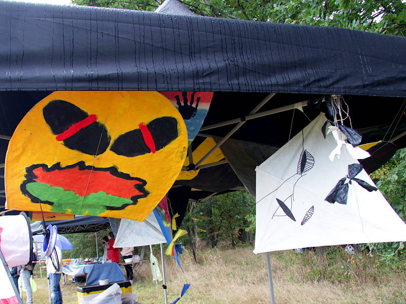 Bauhütte Klosterkirche Lippoldsberg - Drachenfest