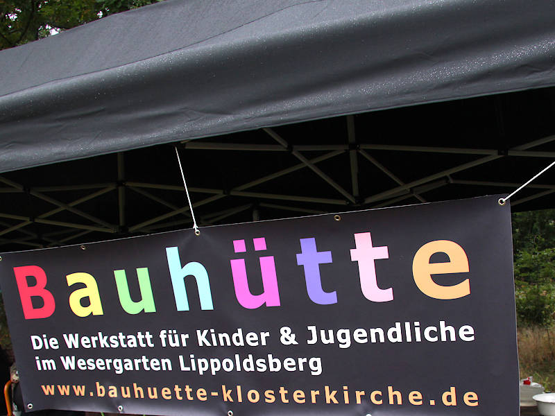 Bauhütte Klosterkirche Lippoldsberg - Drachenfest