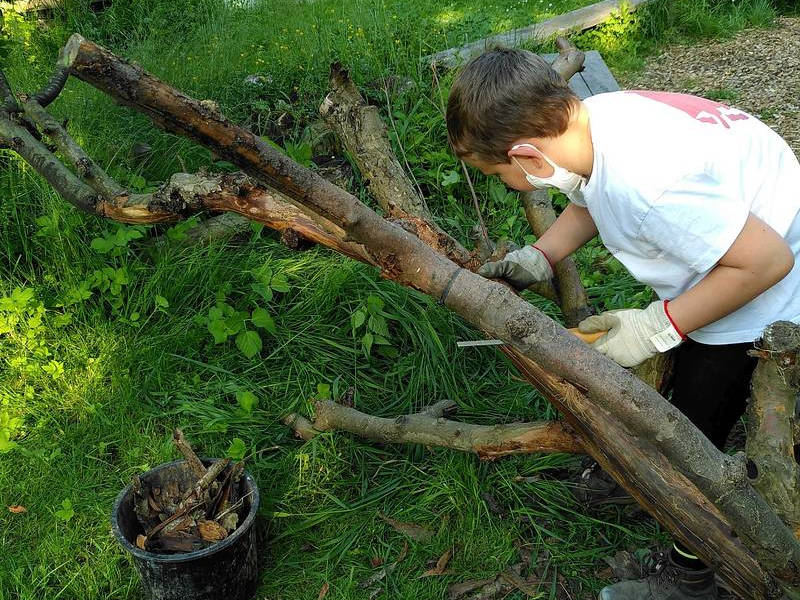 Bauhütte Lippoldsberg 2021 - Fast wie immer