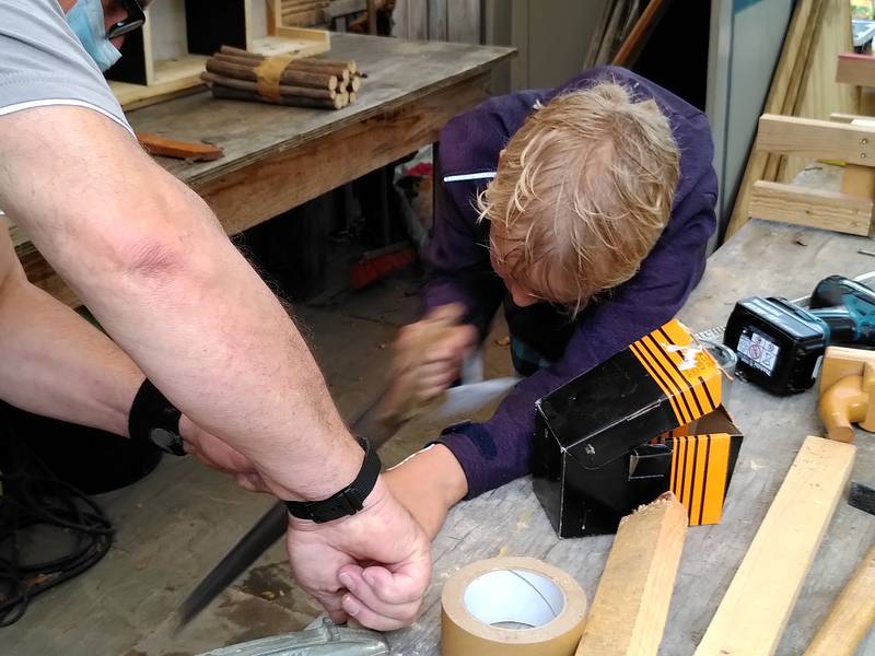 Bauhütte Lippoldsberg 2021 - Fast wie immer