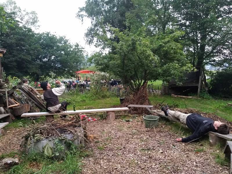 Bauhütte Lippoldsberg 2021 - Fast wie immer