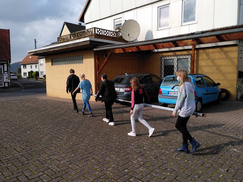 Bauhütte Lippoldsberg 2021 - Fast wie immer