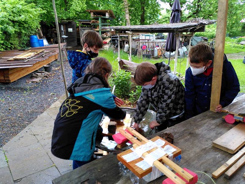 Bauhütte Lippoldsberg 2021 - Flossabenteuer