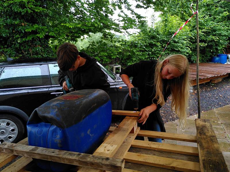 Bauhütte Lippoldsberg 2021 - Flossabenteuer
