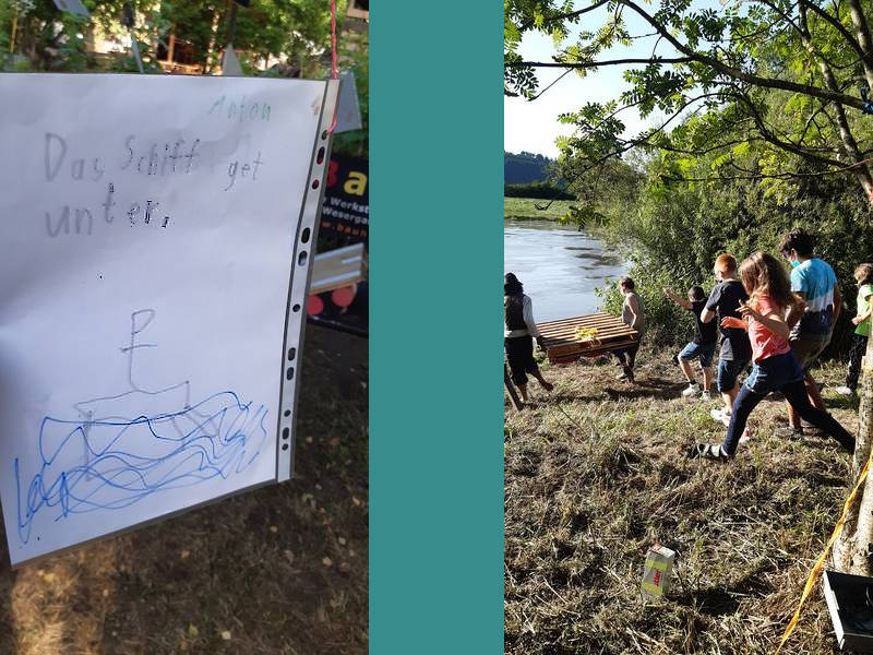 Bauhütte Lippoldsberg 2021 - Flossabenteuer
